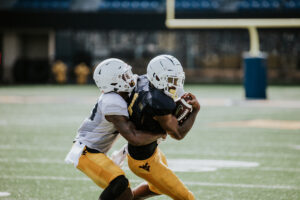 Brown: 'A lot of give and take' in WVU football team's Saturday scrimmage